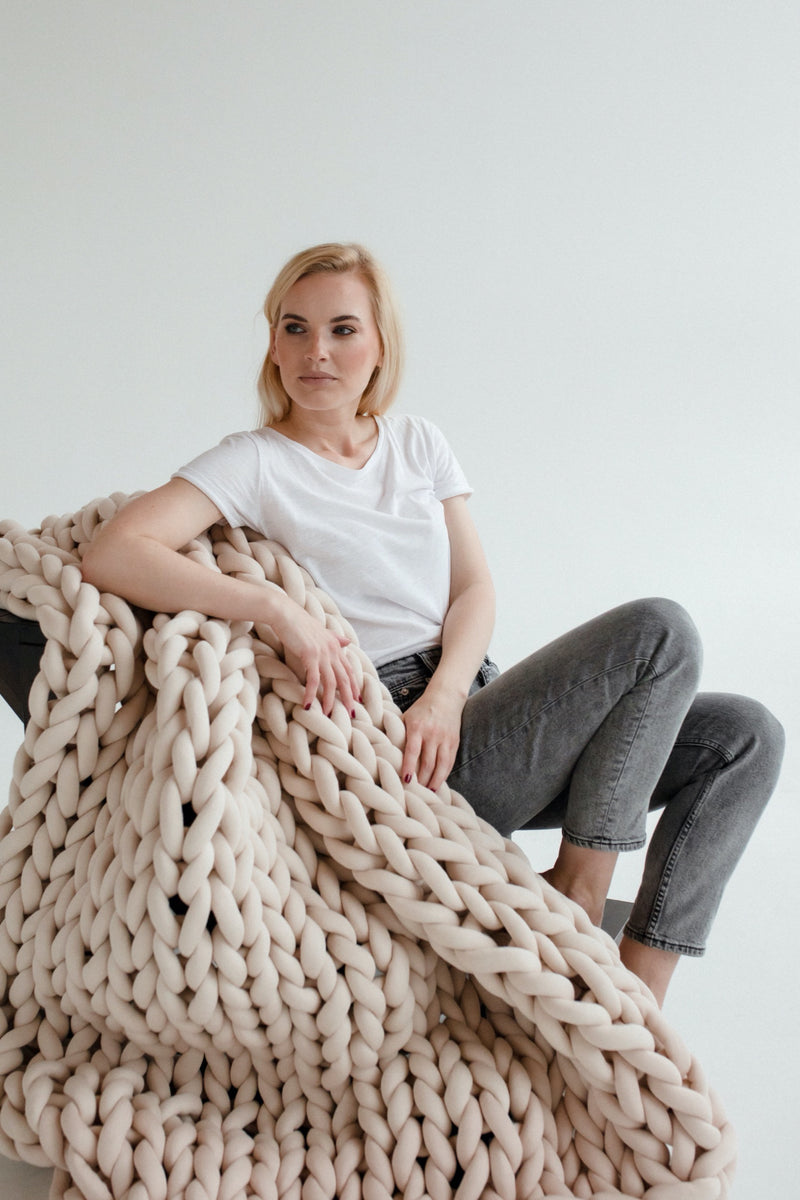 5 Tips on Making a Chunky Merino Blanket – BeCozi