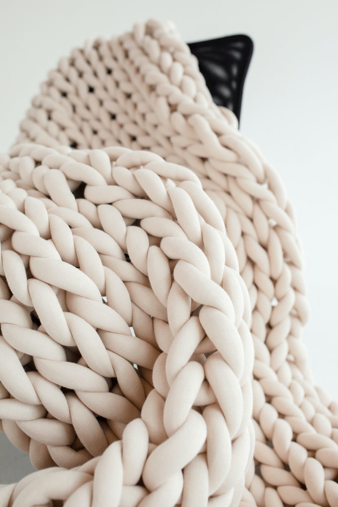 Giant Chunky Blanket Wool Art