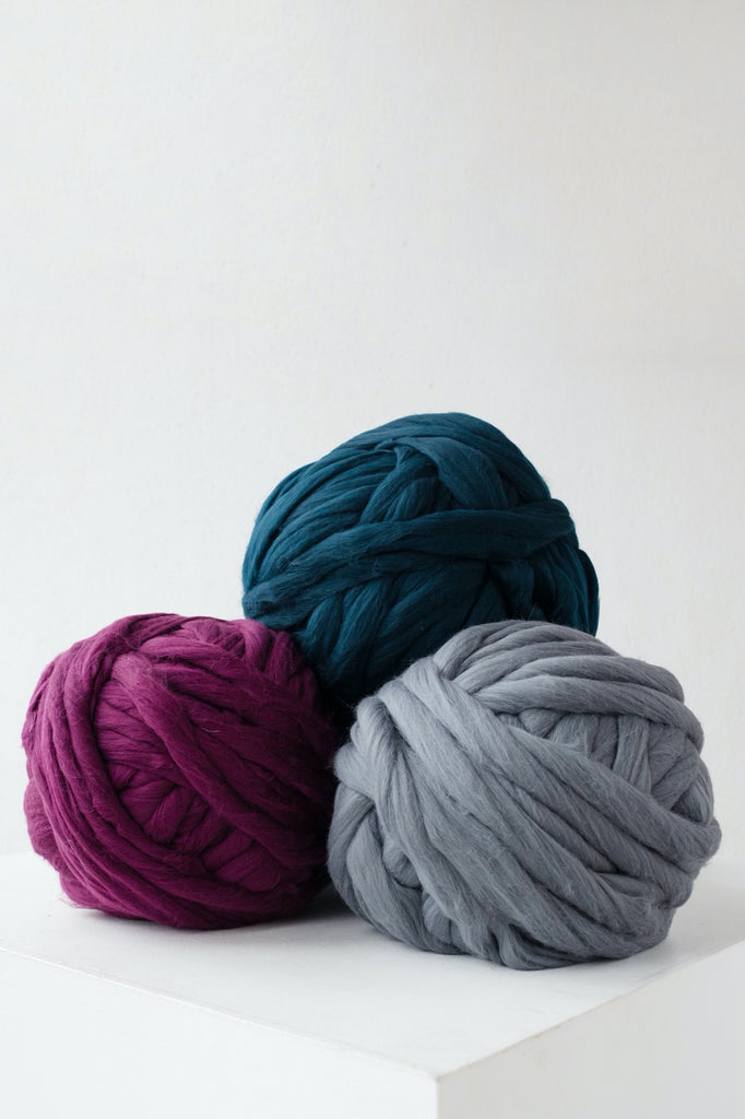 Bulky Wool Yarn Chunky Arm Knitting Blankets Super Soft Giant Ball