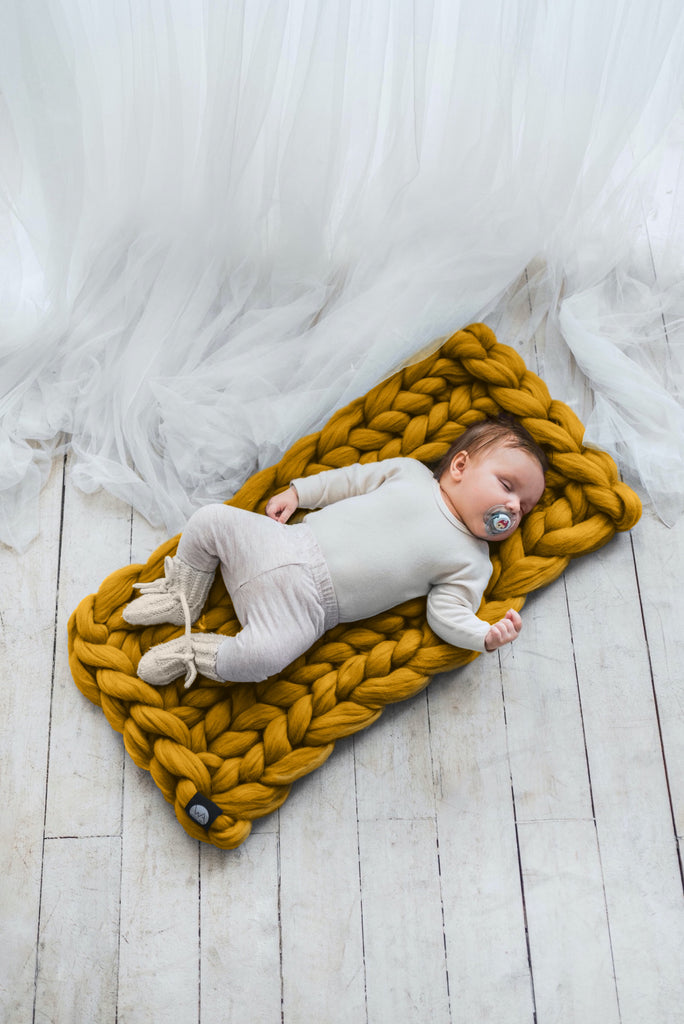 Baby Stroller Blanket | Wool Art