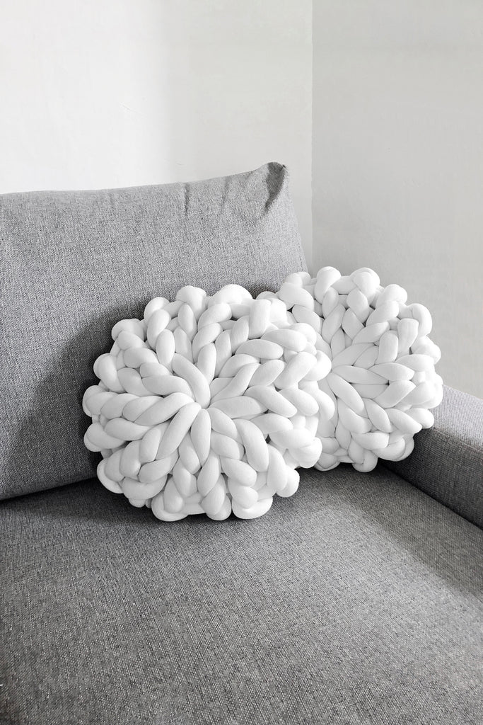 Pair of Big Pillows Using Rowan Big Wool – Churchmouse Yarns & Teas